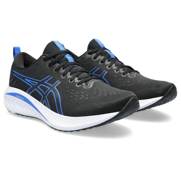 Asics Mens Gel Excite 10 Running Shoes Black /illusion blue Size 9 M